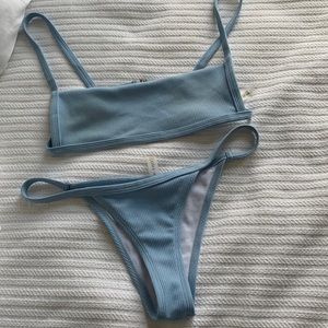 baby blue bikini